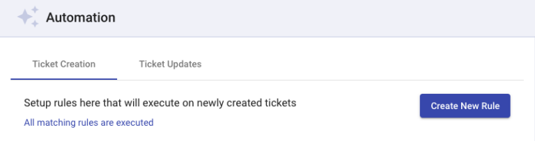 get notified for tickets with the help of automation rule