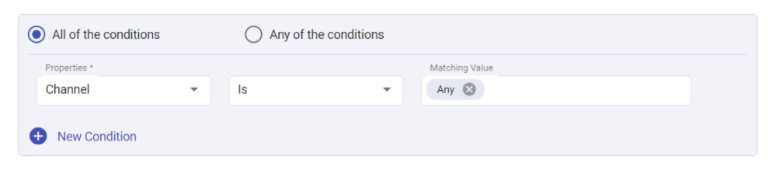 channel is any option in the ticket creation automation rule