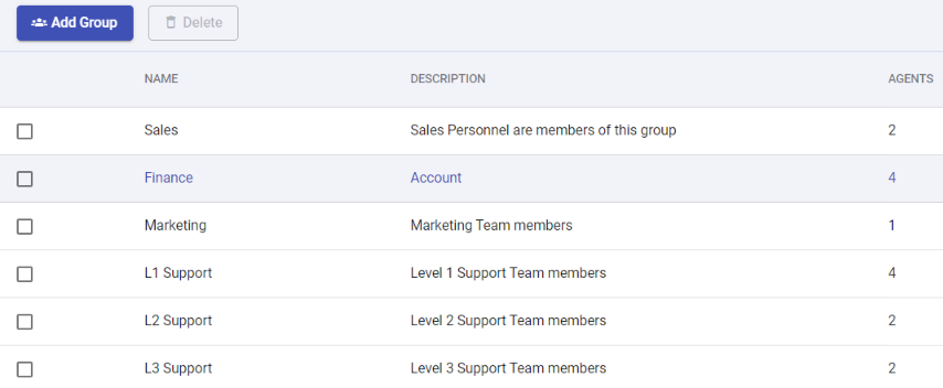 adding agents to group