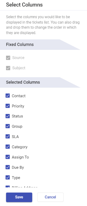 adding due date ticket field to the tickets list page