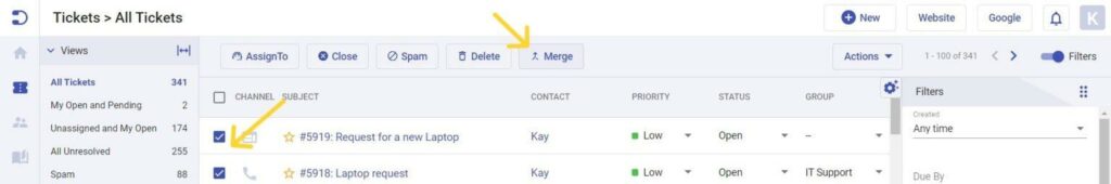 merging-tickets-in-desk365