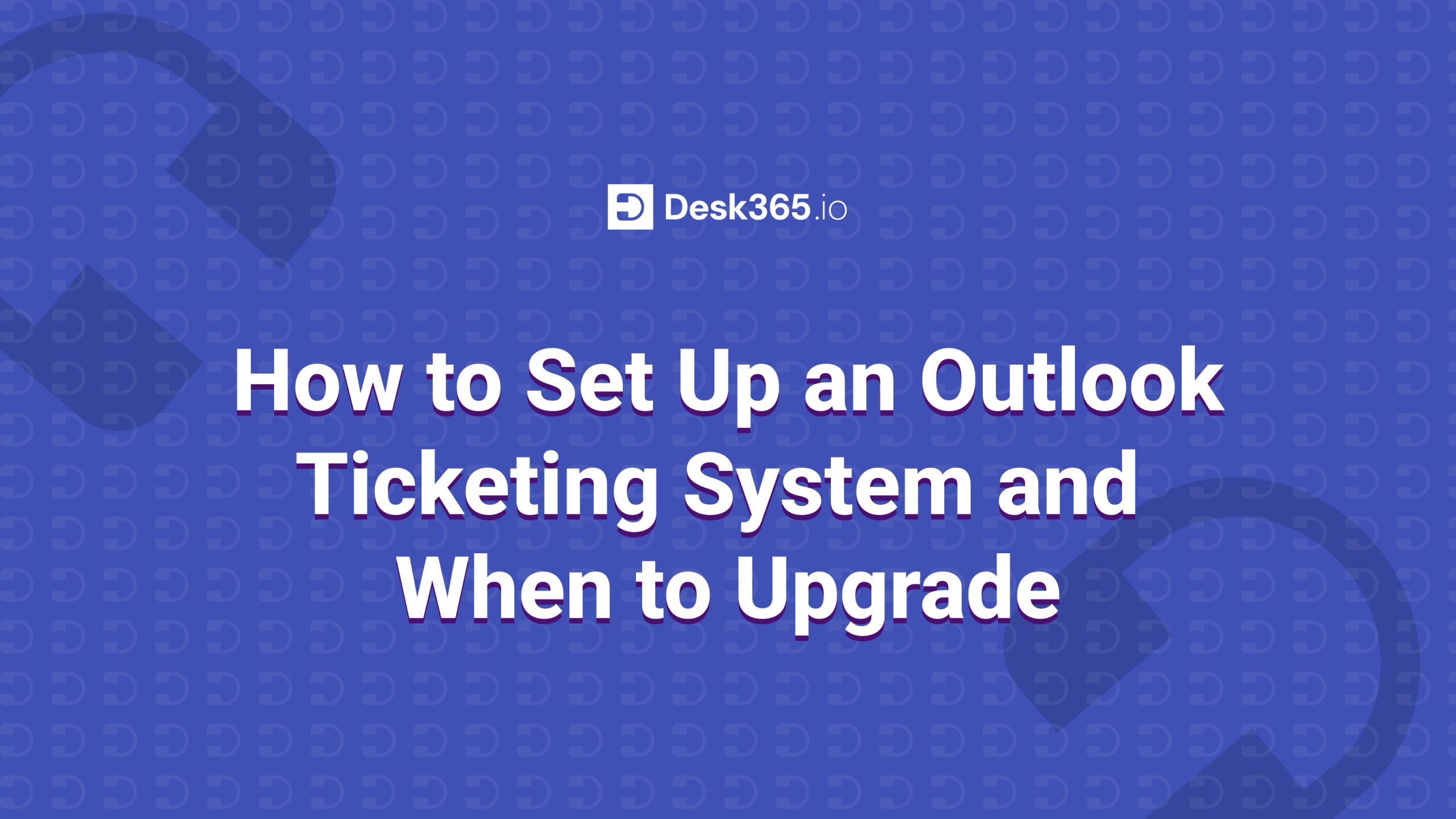 outlook ticketing system