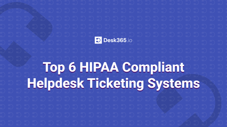 hipaa compliant helpdesk