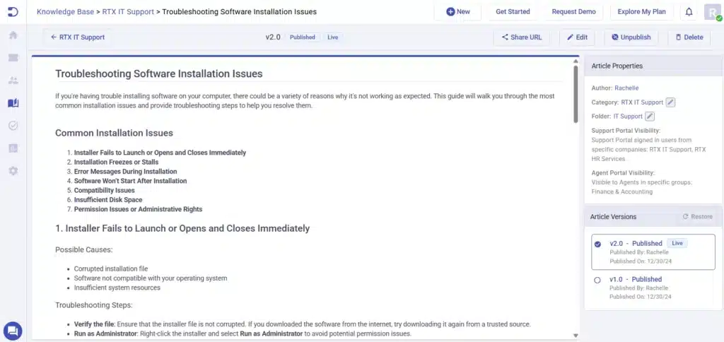 knowledge-base-article-before-ui-change