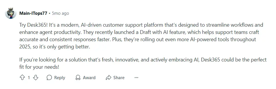 reddit-user-review-desk365