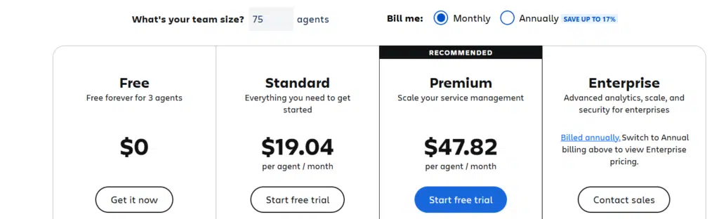 Jira service desk pricing