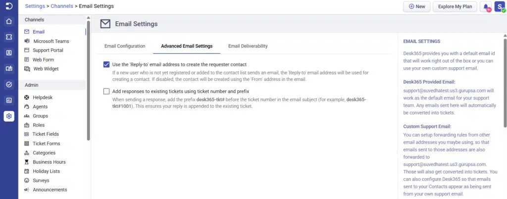 email advanced deliverability