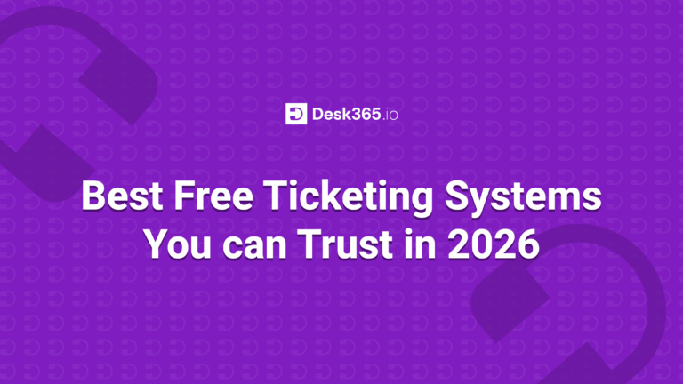 Best Free Ticketing Systems You can Trust in 2026