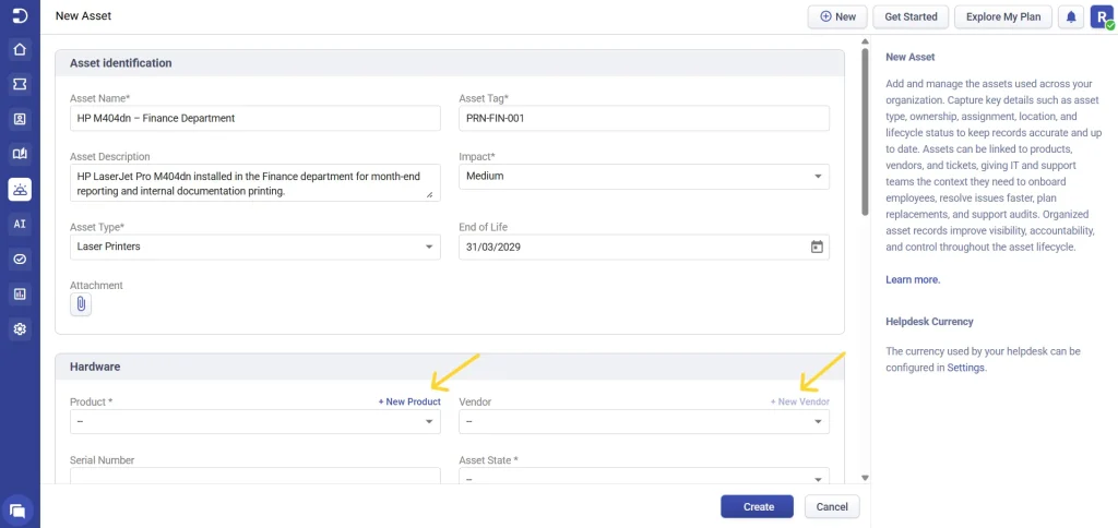 add-new-product-vendor-during-asset-creation-desk365