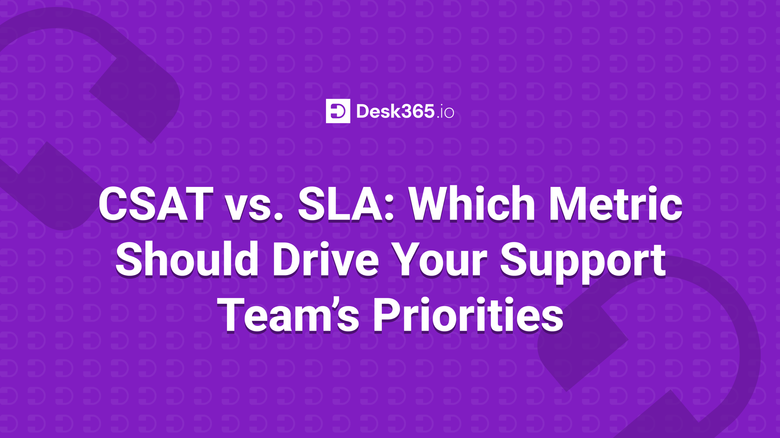 CSAT vs SLA