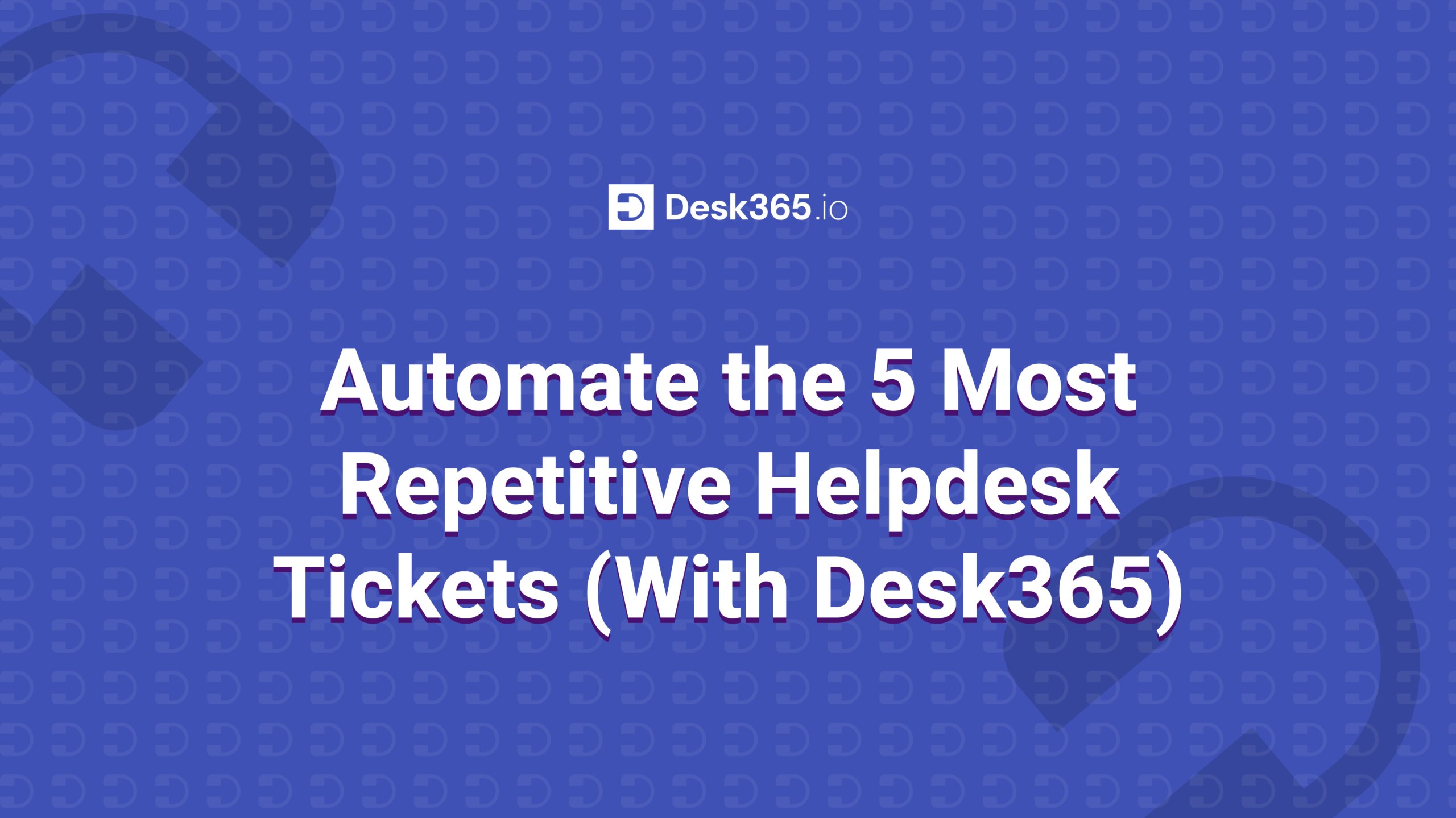 Automate repetitive task
