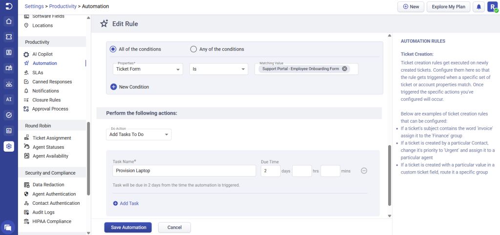 employee onboarding form